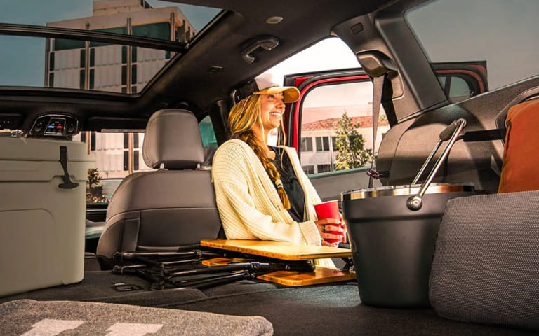 Ram truck interior highlighting trade-in and loan payoff options