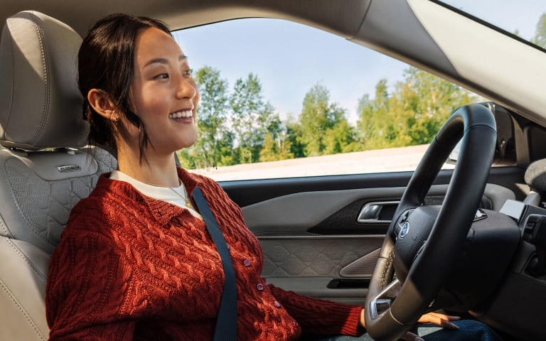 Ford vehicle interior highlighting trade-in and auto loan payoff options