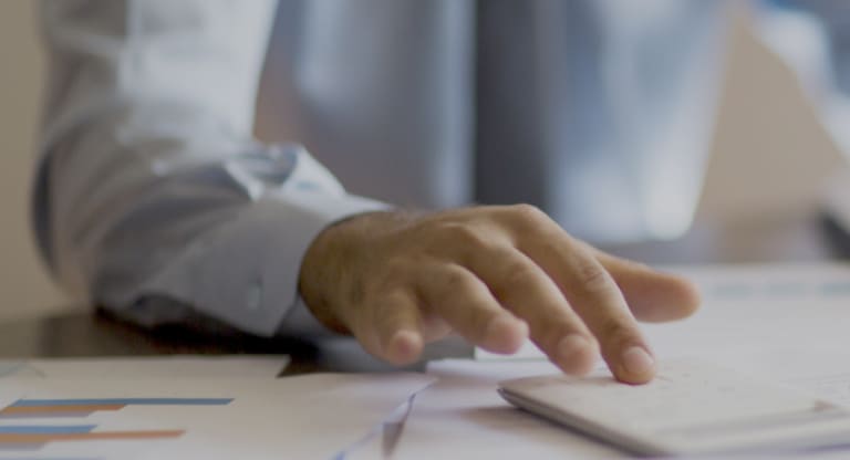 Customer using an online Mazda valuation tool for a fast trade-in estimate