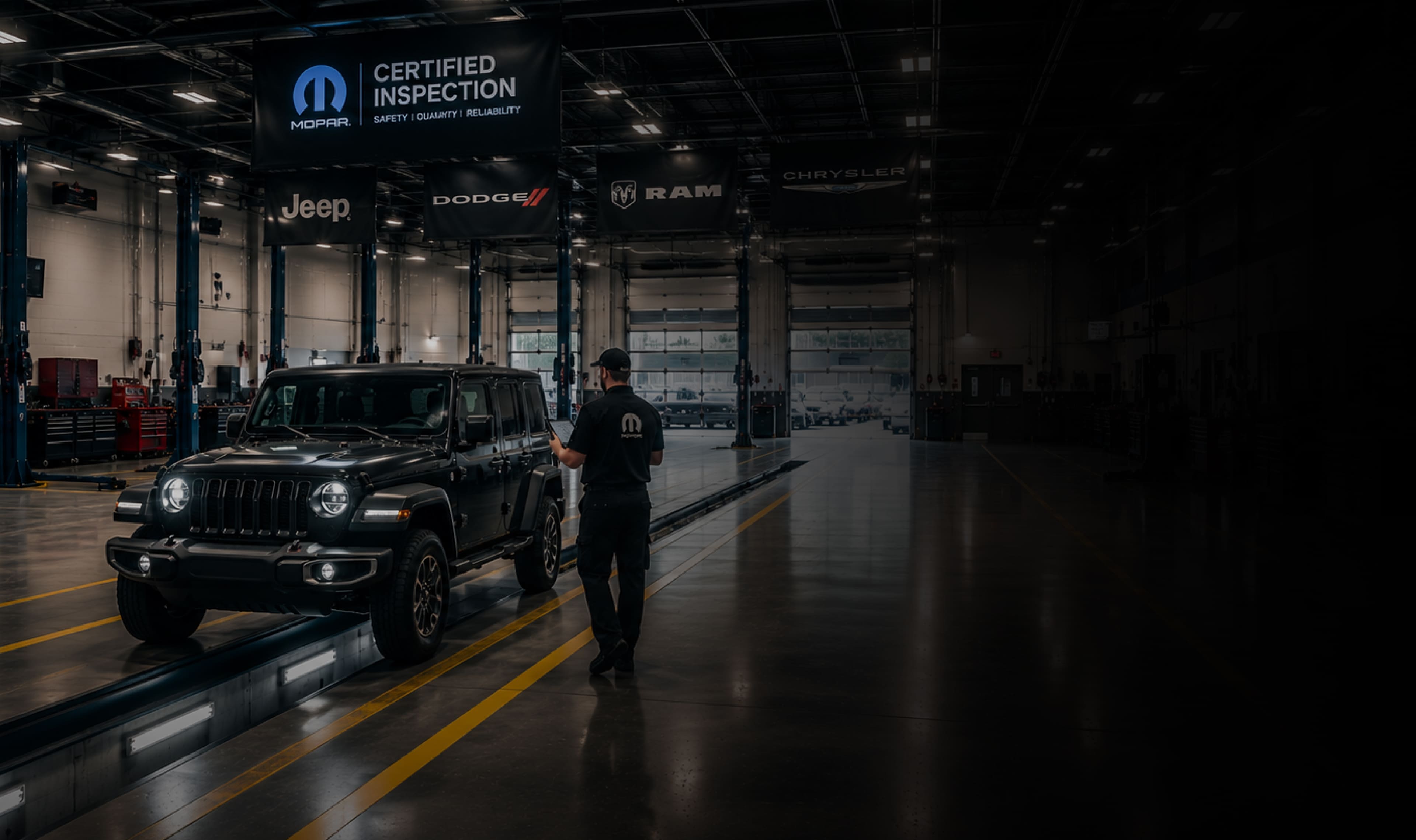 Pennsylvania State Safety Inspection equipment used to evaluate essential vehicle safety systems